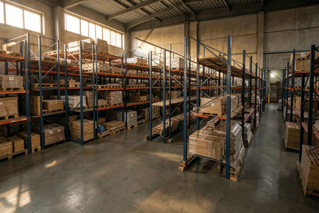Illustration : Solutions de Stockage pour Grandes Surfaces en Franche-Comté