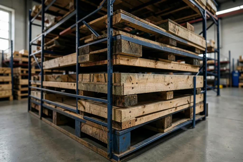 Illustration : Les avantages du rayonnage à palettes pour votre entreprise
