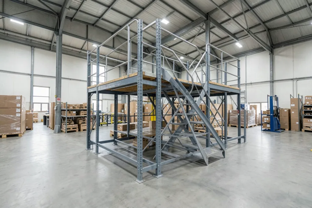 Illustration : Rayonnage industriel pour les centres de distribution à Rennes