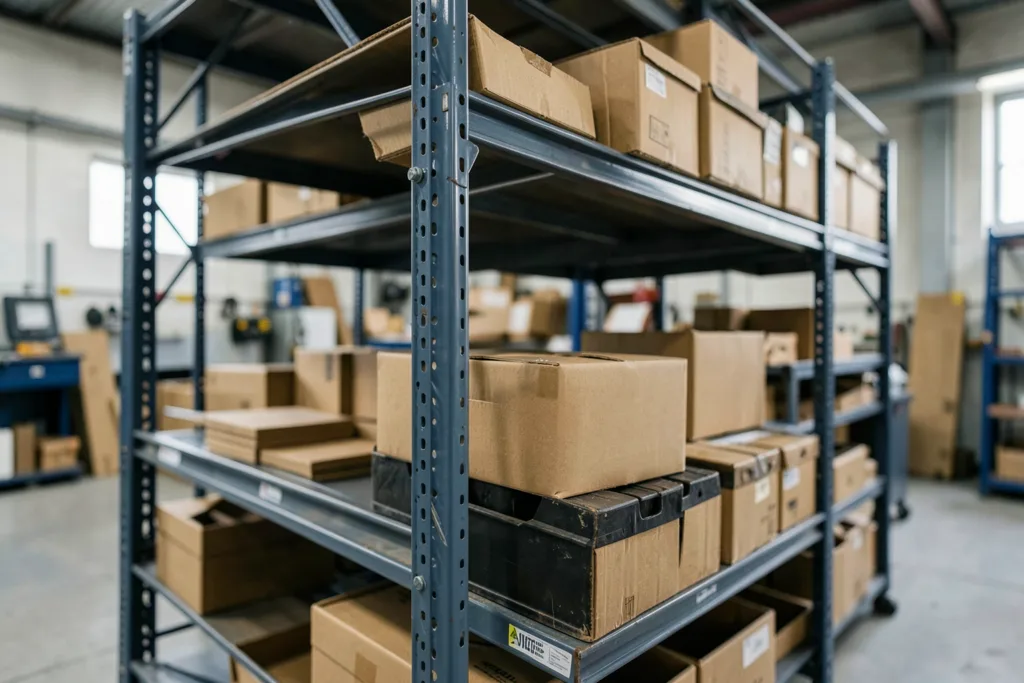 Illustration : Rayonnage Industriel Moselle : Solutions de Stockage Optimisées pour Votre Entreprise
