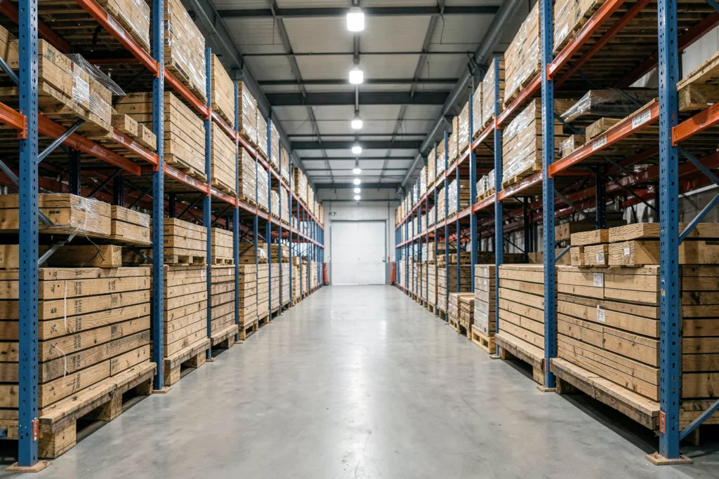 Illustration : Rayonnage Industriel Nantes : Optimisez Votre Stockage avec AML