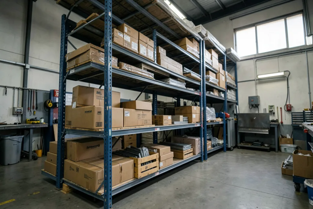 Illustration : Rayonnage Industriel Toulouse : Optimisez Votre Stockage avec AML